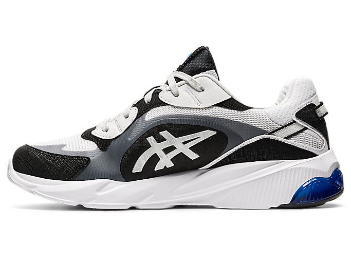 White / Black Asics GEL-MIQRUM Men's Sneakers | UNZQ2616