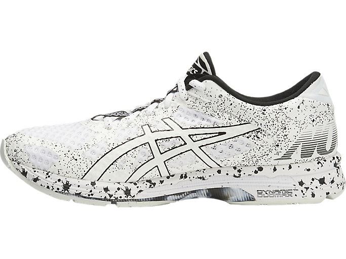 White / Black Asics GEL-NOOSA TRI 11 Men's Running Shoes | FSWM3554