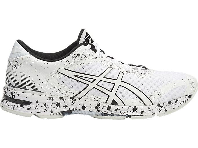 White / Black Asics GEL-NOOSA TRI 11 Men's Running Shoes | FSWM3554