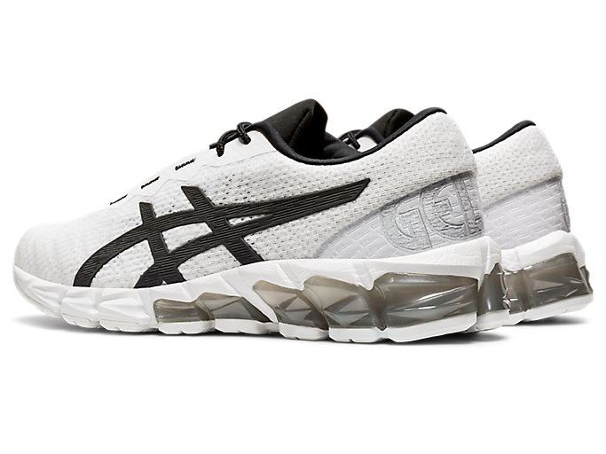 White / Black Asics GEL-QUANTUM 180 5 Men's Sneakers | UERT2286