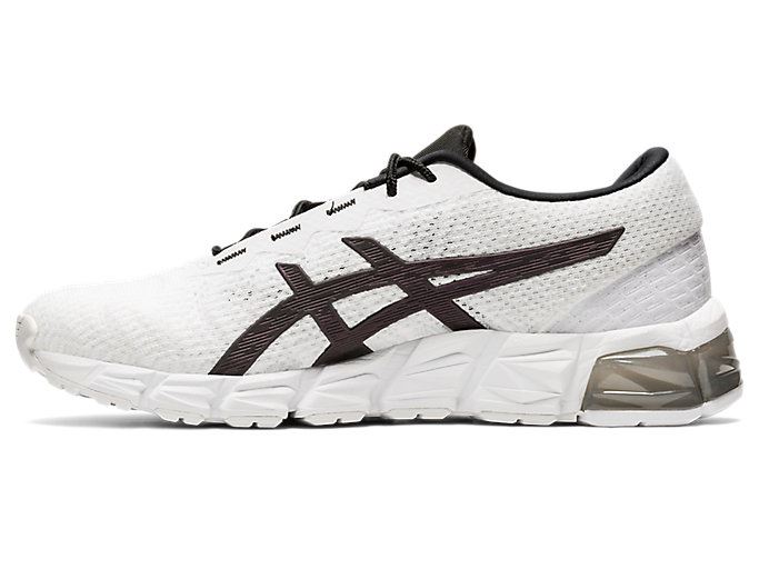 White / Black Asics GEL-QUANTUM 180 5 Men's Sneakers | UERT2286