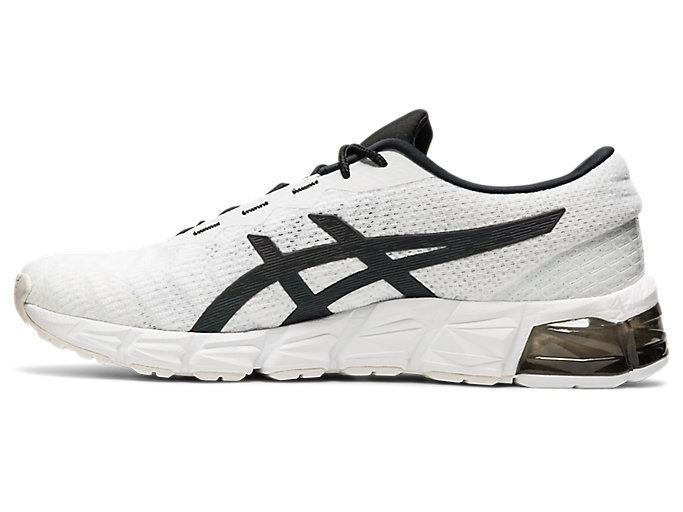 White / Black Asics GEL-QUANTUM 180 5 Men's Sneakers | YAQI9322