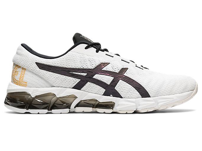 White / Black Asics GEL-QUANTUM 180 5 Men's Sneakers | YAQI9322