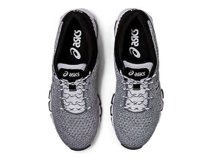 White / Black Asics GEL-QUANTUM 360 5 KNIT Women's Sneakers | YXWO6831