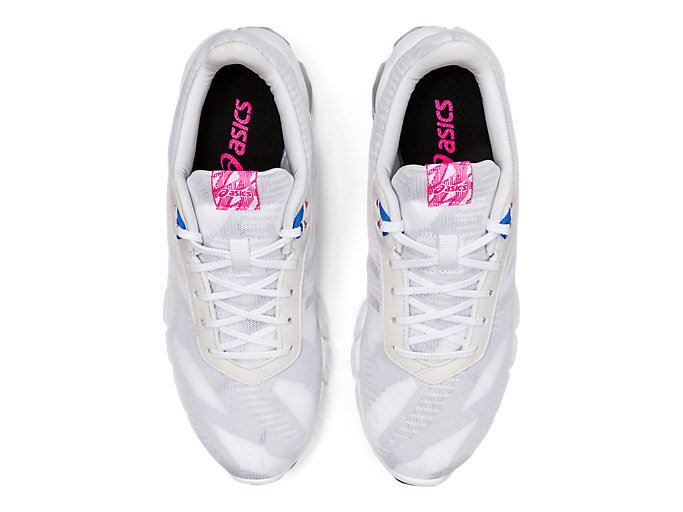 White / Black Asics GEL-QUANTUM 90 2 F Women's Sneakers | TUIH4311