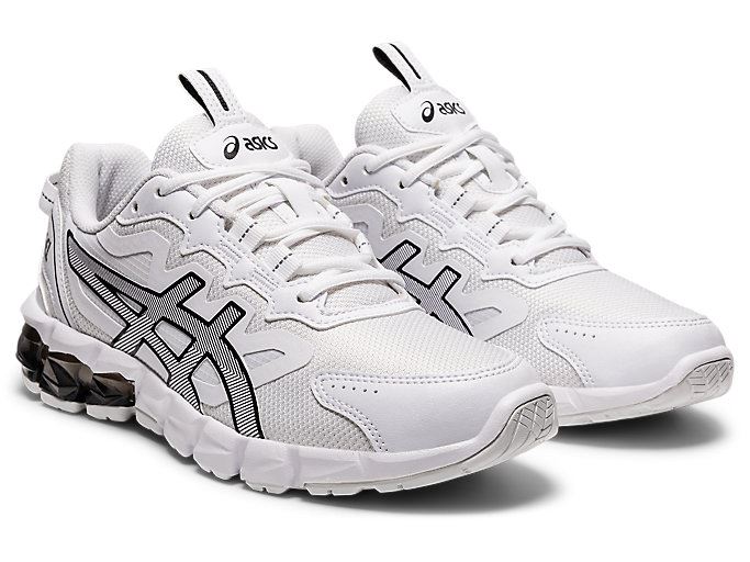 White / Black Asics GEL-QUANTUM 90 3 Women's Sneakers | BPBN9802