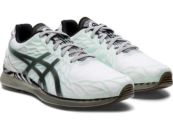 White / Black Asics GEL-QUANTUM INFINITY 2 MODERN TOKYO Women's Sneakers | IGKU3056