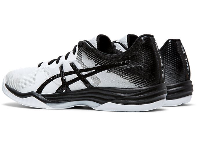 White / Black Asics GEL-Tactic 2 Men's Volleyball Shoes | TZUA3670