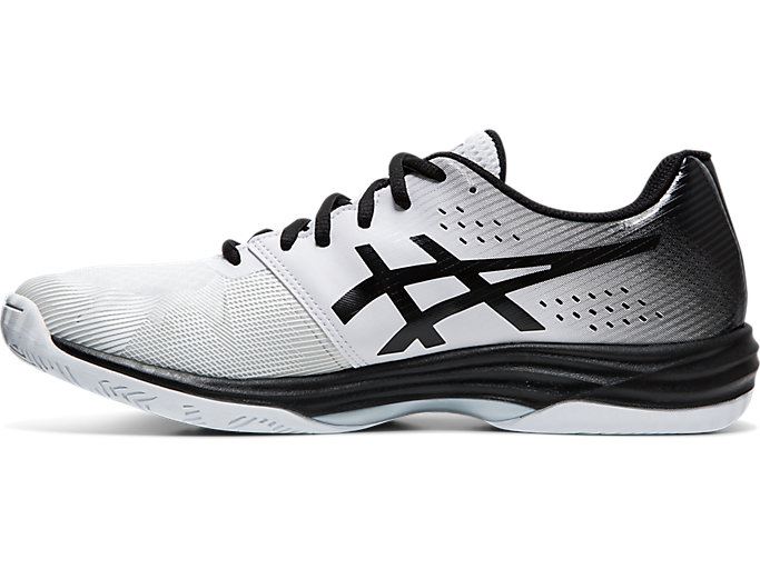 White / Black Asics GEL-Tactic 2 Men's Volleyball Shoes | TZUA3670