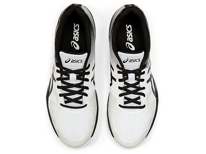 White / Black Asics GEL-Tactic 2 Men's Volleyball Shoes | TZUA3670