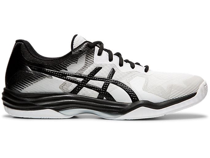 White / Black Asics GEL-Tactic 2 Men's Volleyball Shoes | TZUA3670