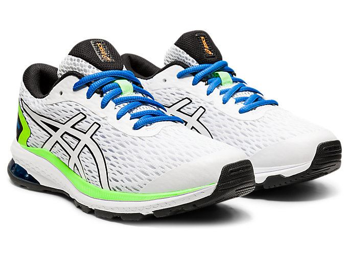 White / Black Asics GT-1000 9 GS Kids' Sneakers | BYMC1992