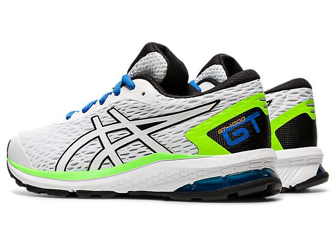 White / Black Asics GT-1000 9 GS Kids' Sneakers | BYMC1992