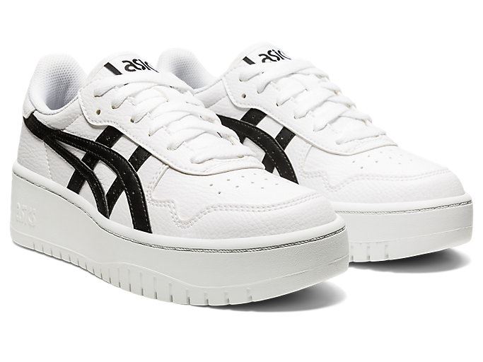 White / Black Asics JAPAN S PF Women's Sneakers | MNAV7395