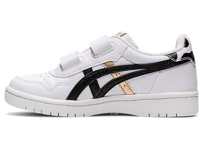 White / Black Asics JAPAN S PS Kids' Sneakers | UPFA8787