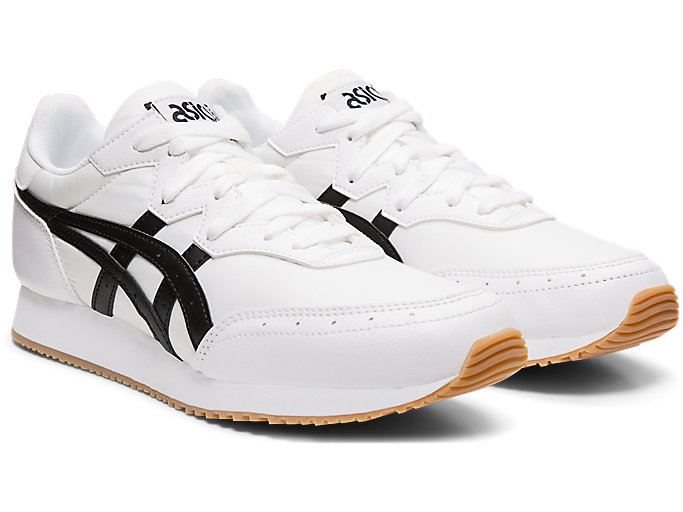 White / Black Asics TARTHER OG Men's Sneakers | RPCX1812