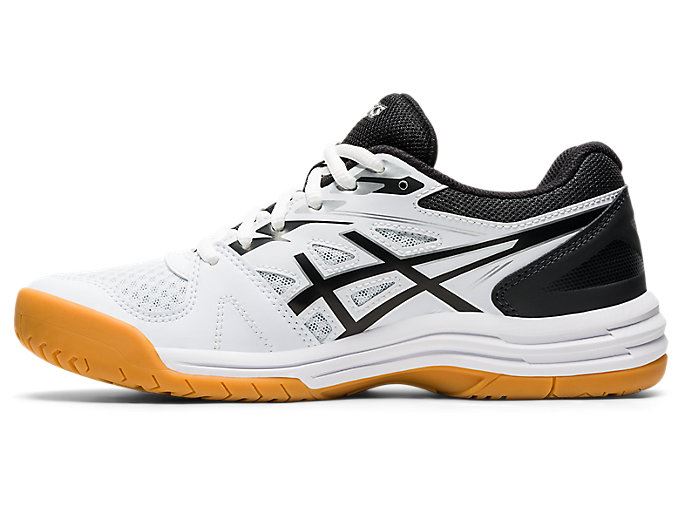 White / Black Asics UPCOURT 4 Women's Volleyball Shoes | NTRJ4641