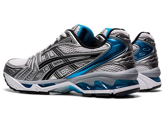 White / Blue Asics GEL-KAYANO 14 Men's Sneakers | CMMV4060