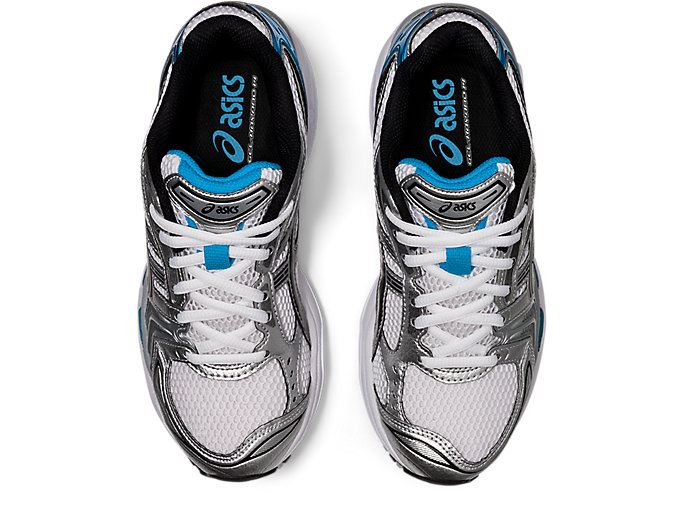 White / Blue Asics GEL-KAYANO 14 Men's Sneakers | CMMV4060