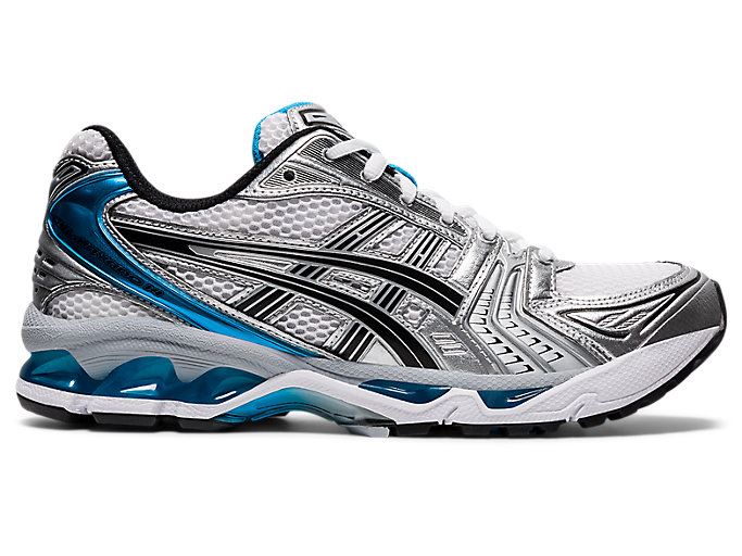 White / Blue Asics GEL-KAYANO 14 Men\'s Sneakers | CMMV4060