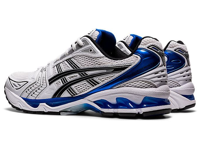 White / Blue Asics GEL-KAYANO 14 Men's Sneakers | QQGN8334