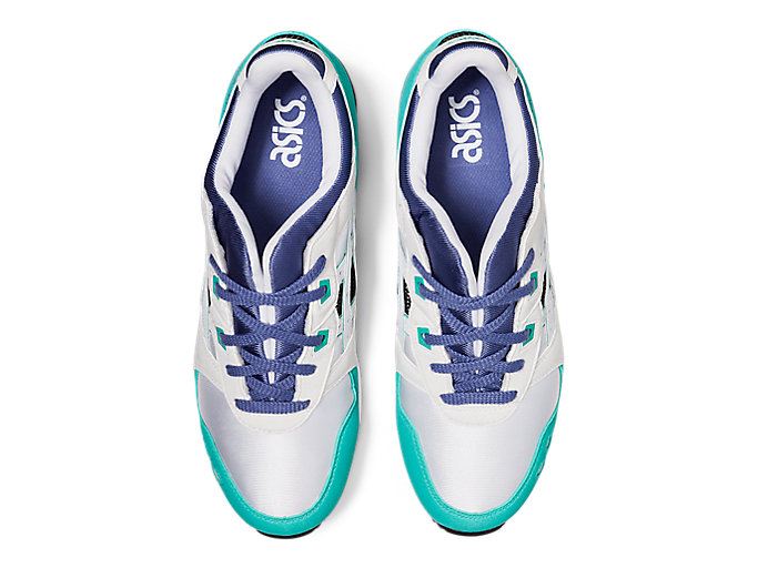 White / Blue Asics GEL-Lyte III Men's Sneakers | GJES6364