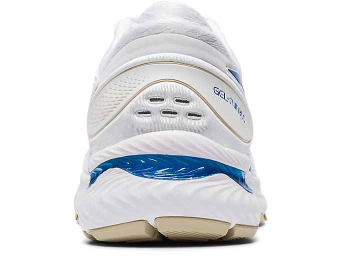 White / Blue Asics GEL-Nimbus 22 Retro Tokyo Men's Running Shoes | TLPB0002