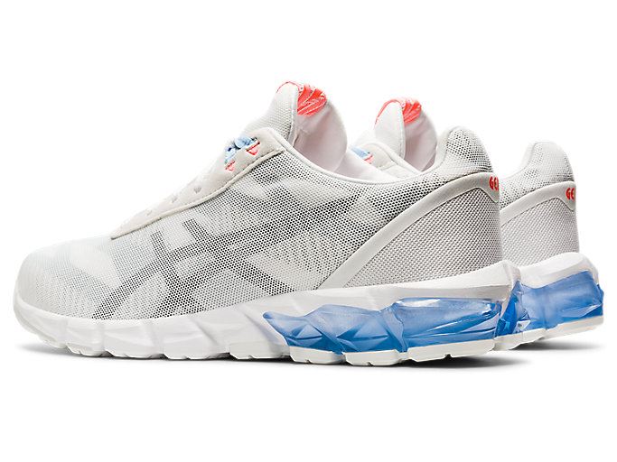 White / Blue Asics GEL-QUANTUM 90 2 F Women's Sneakers | QSZK5833