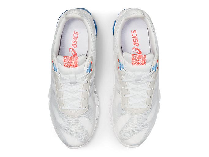 White / Blue Asics GEL-QUANTUM 90 2 F Women's Sneakers | QSZK5833