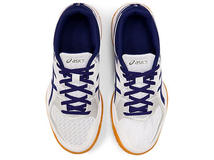 White / Blue Asics GEL-ROCKET 9 Women's Volleyball Shoes | YTLP2220