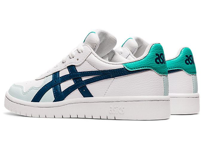 White / Blue Asics JAPAN S GS Kids' Sneakers | FHAV1680