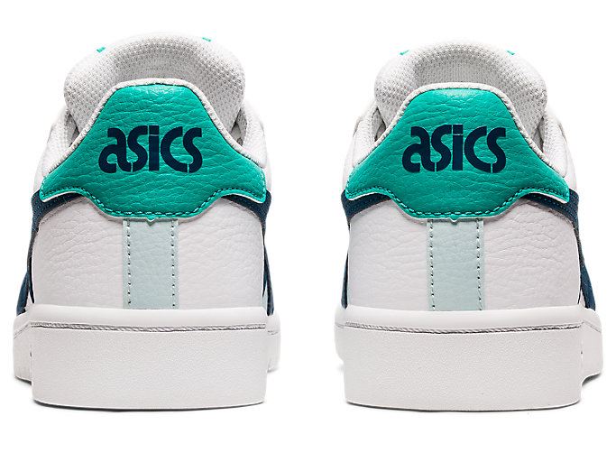 White / Blue Asics JAPAN S GS Kids' Sneakers | FHAV1680