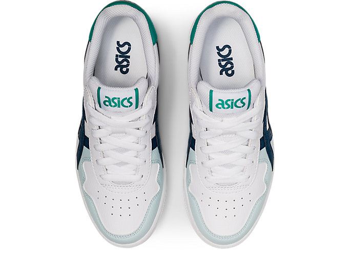 White / Blue Asics JAPAN S GS Kids' Sneakers | FHAV1680