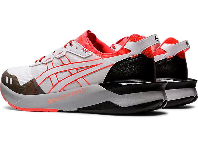 White / Coral Asics GEL-LYTE XXX Men's Sneakers | AQLI9156