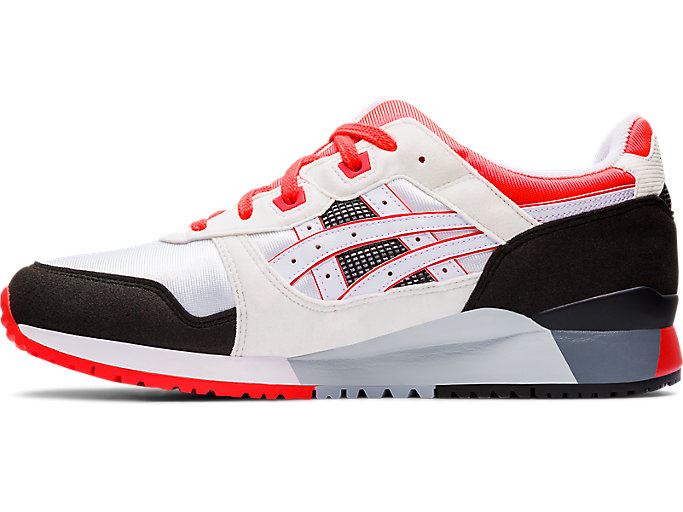 White / Coral Asics GEL-Lyte III Women's Sneakers | NGFY1828