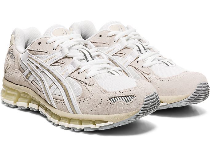 White / Cream Asics GEL-KAYANO 5 360 Women's Sneakers | GLEA2825