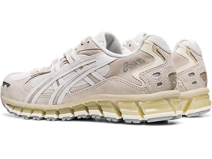 White / Cream Asics GEL-KAYANO 5 360 Women's Sneakers | GLEA2825