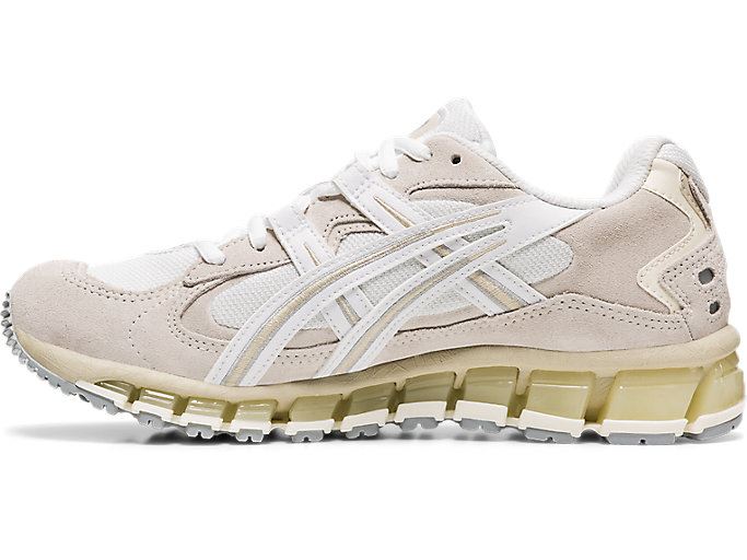 White / Cream Asics GEL-KAYANO 5 360 Women's Sneakers | GLEA2825