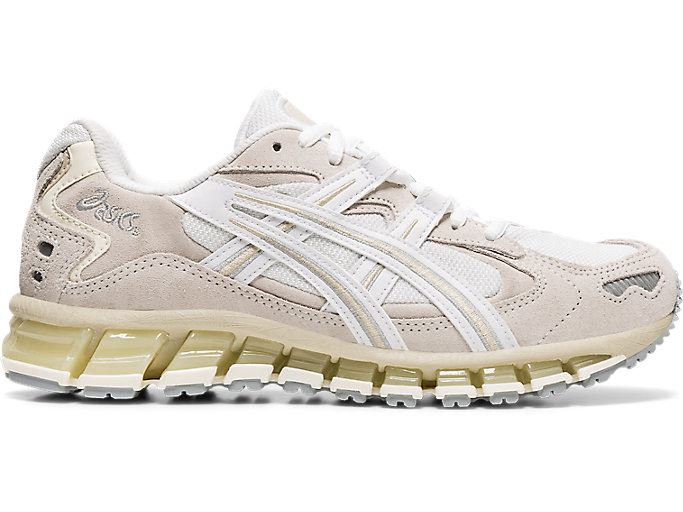 White / Cream Asics GEL-KAYANO 5 360 Women's Sneakers | GLEA2825