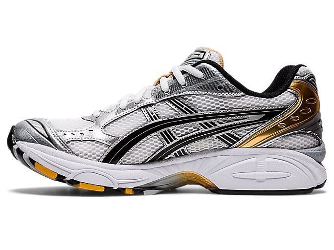 White / Gold Asics GEL-KAYANO 14 Men's Sneakers | GNMI1144