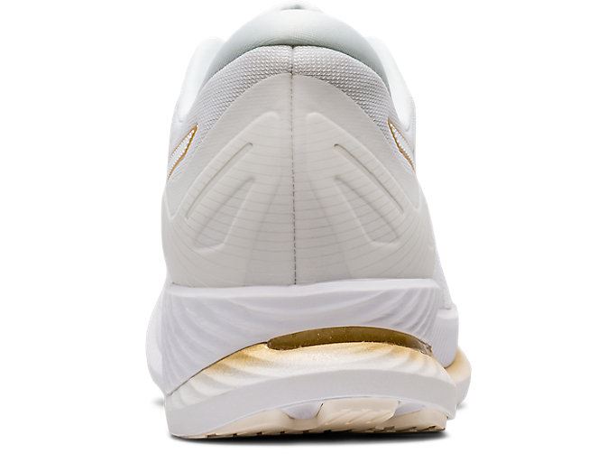 White / Gold Asics GLIDERIDE Men's Running Shoes | DYUD1016