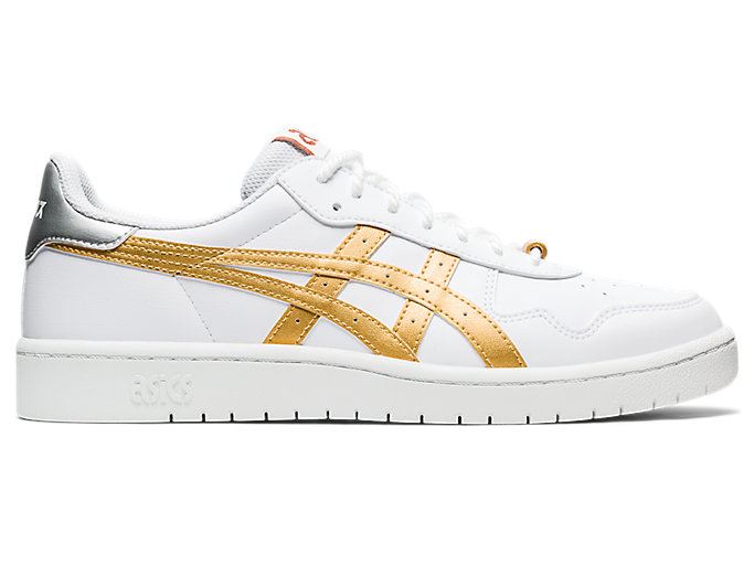 White / Gold Asics JAPAN S Men\'s Sneakers | FPBC4178