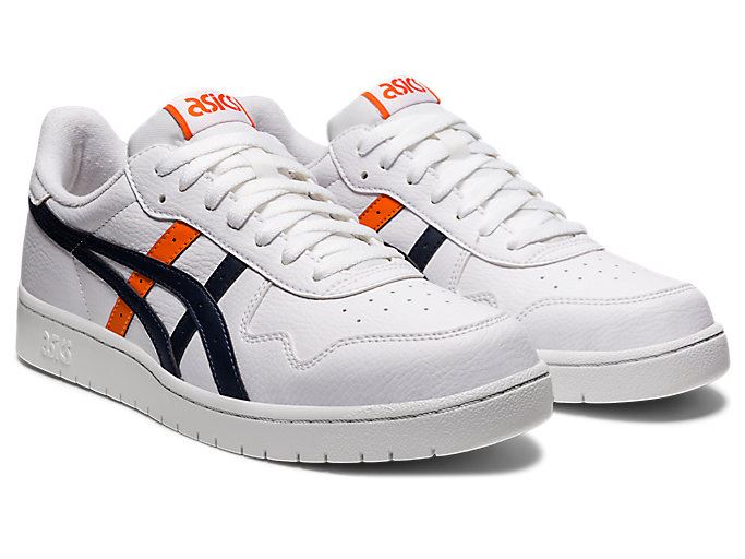 White / Gold Orange Asics JAPAN S Men's Sneakers | FDZB2058