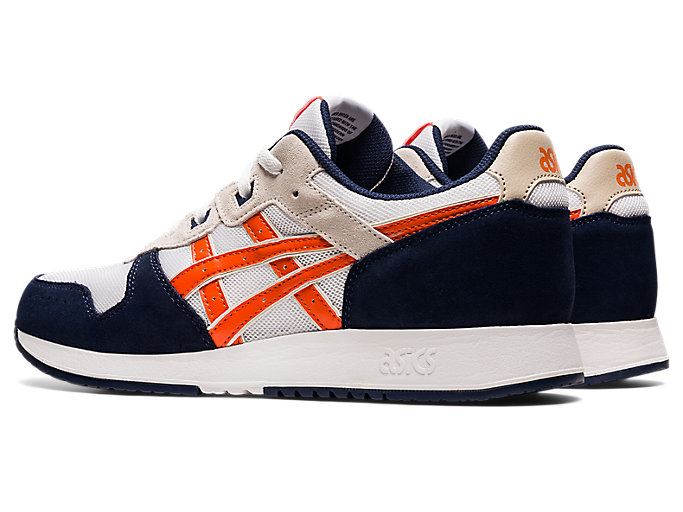 White / Gold Orange Asics LYTE CLASSIC Men's Sneakers | XJGV1013