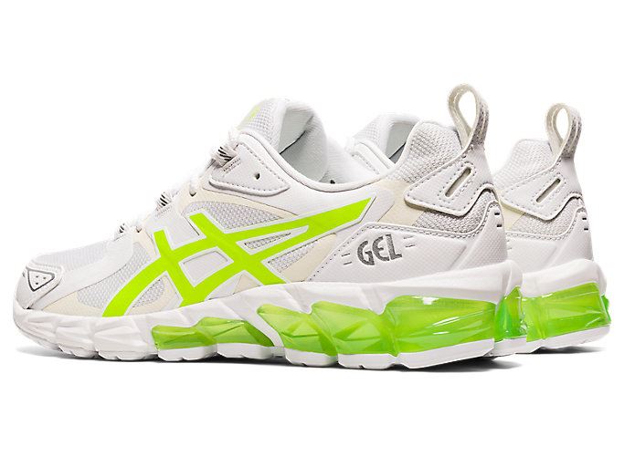 White / Green Asics GEL-QUANTUM 180 Women's Sneakers | ITWW5593