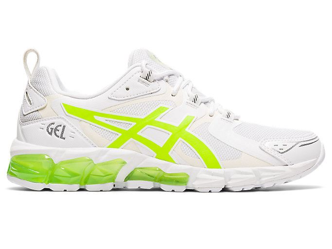 White / Green Asics GEL-QUANTUM 180 Women's Sneakers | ITWW5593