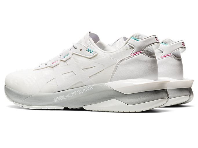 White / Grey Asics GEL-LYTE XXX Women's Sneakers | BRMS0859