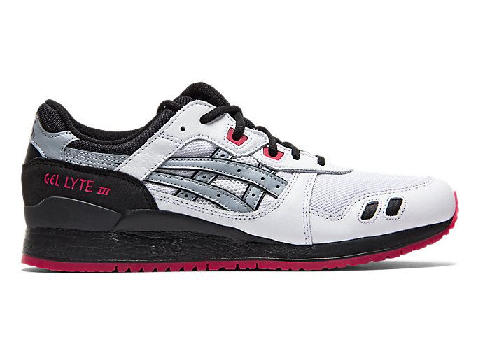 White / Grey Asics GEL-Lyte III Men\'s Sneakers | QNHA0384