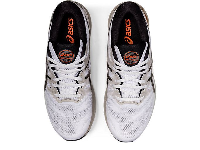 White / Grey Asics GEL-NIMBUS 23 Men's Running Shoes | HFUQ5865