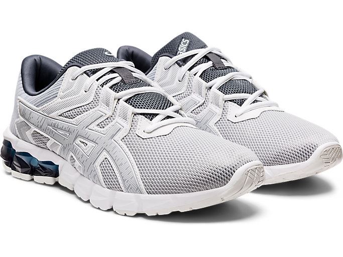 White / Grey Asics GEL-QUANTUM 90 2 Men's Sneakers | POYB0818